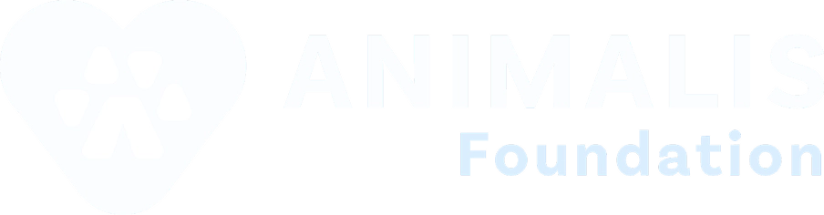 Logo Blanco de Animalis Fundation